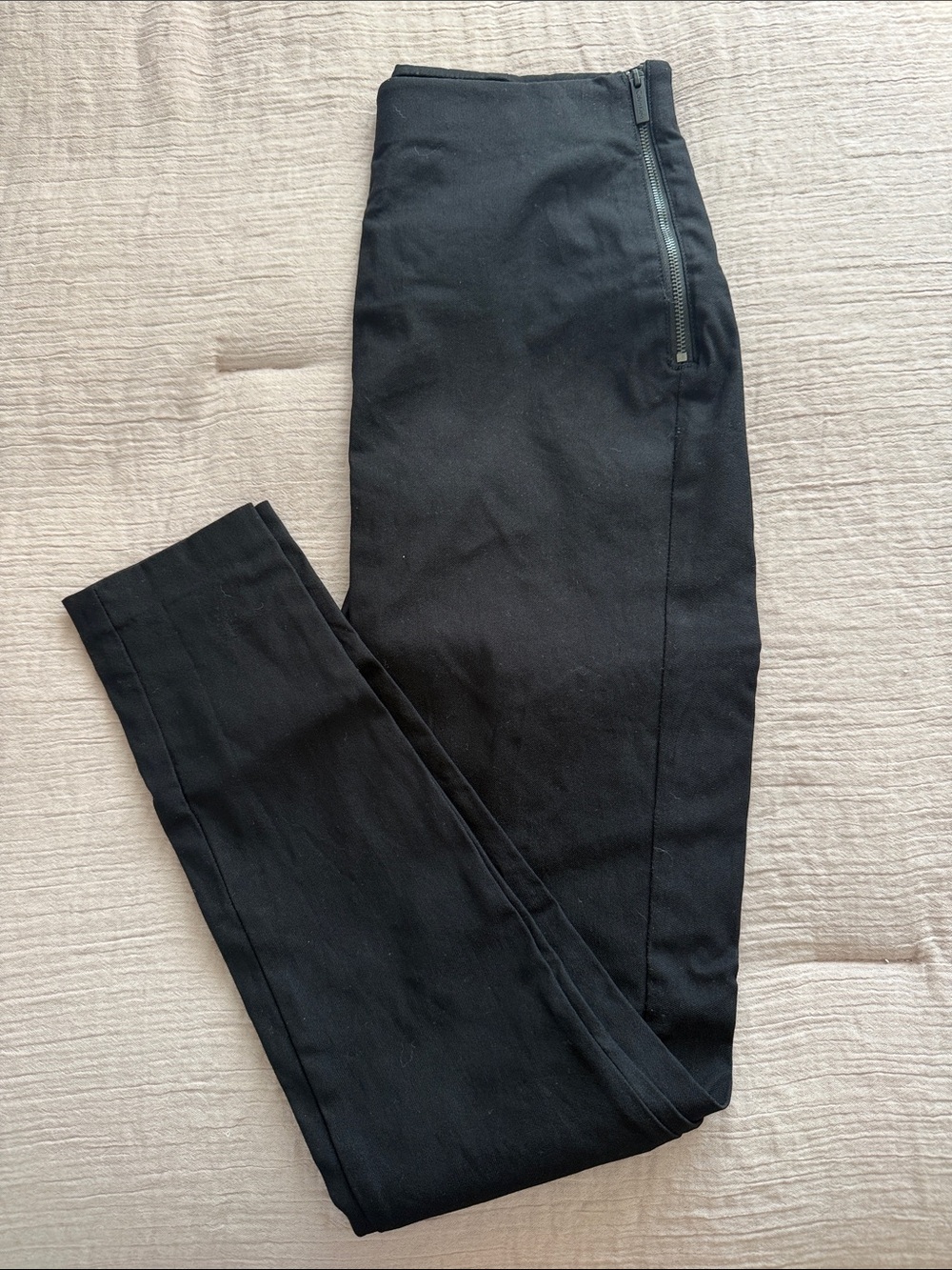 Calvin Klein Black Stretch Slim Trousers